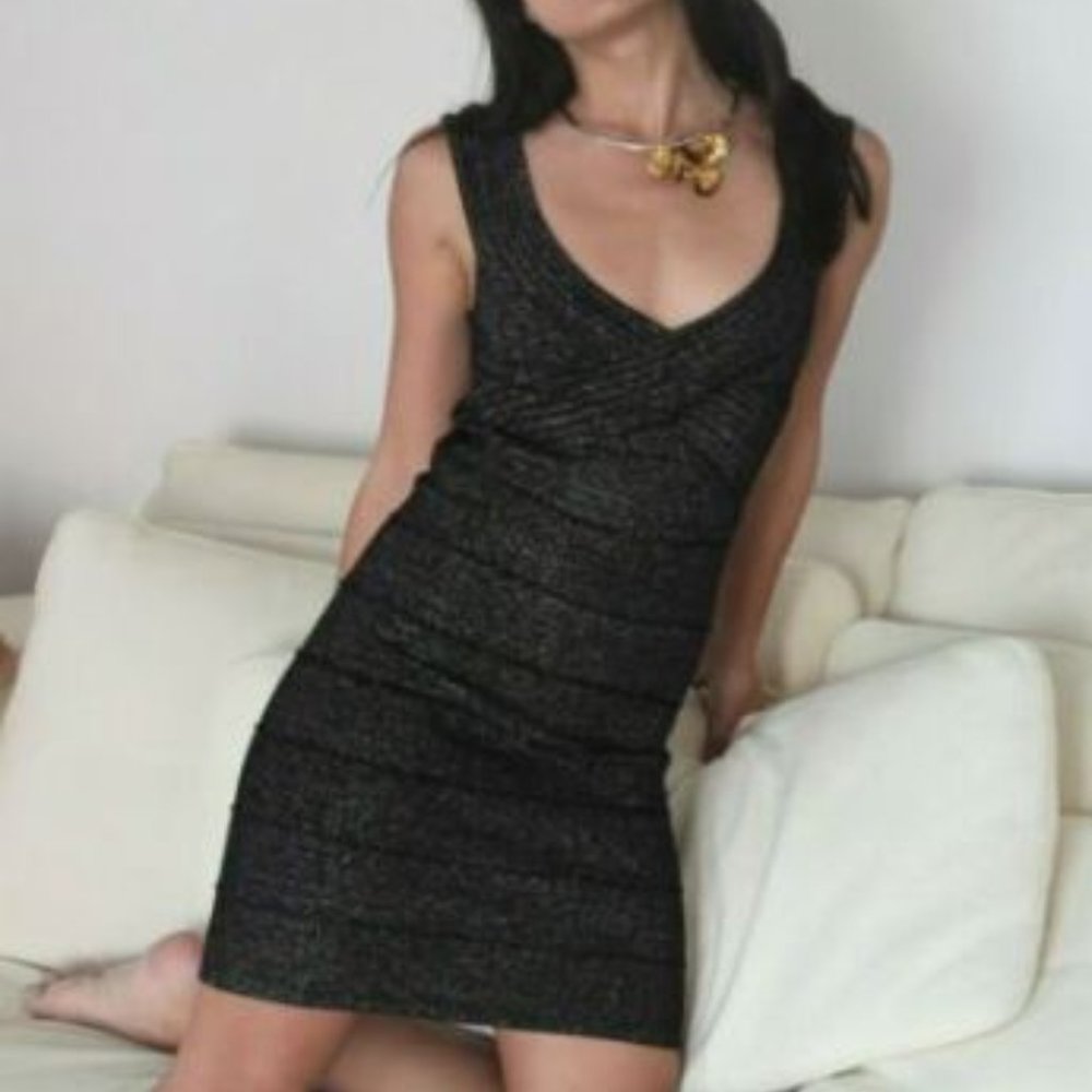 Romeo and Juliet Couture Bandage Sleeveless Dress
